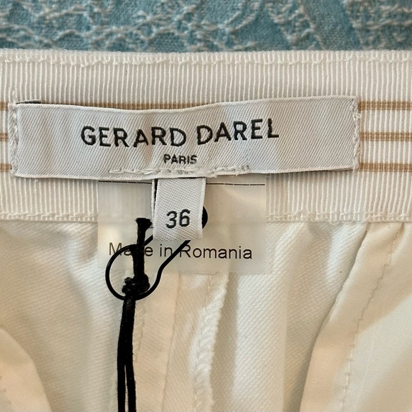 Gerard Darel Emerson Slim Cotton Blend Trousers - Picture 4 of 11